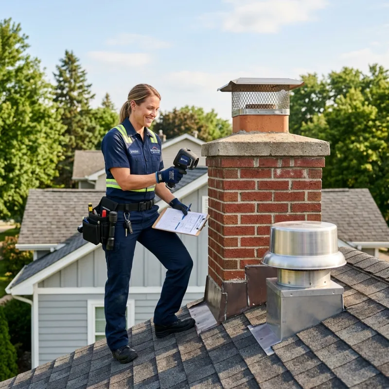 Technician removing a deceased bird from an indoor space in Watsons Creek